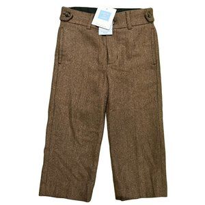 Janie and Jack boys 2T herringbone pants
